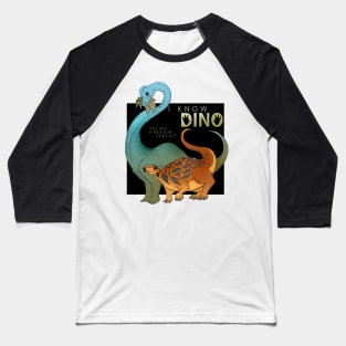 I Know Dino Podcast Baseball T-Shirt